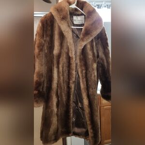 Vintage Fur Coat by Heinmans. XL